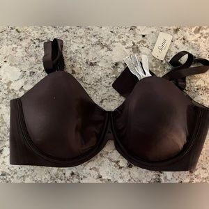Soma vanishing strapless Java brown bra 36DD